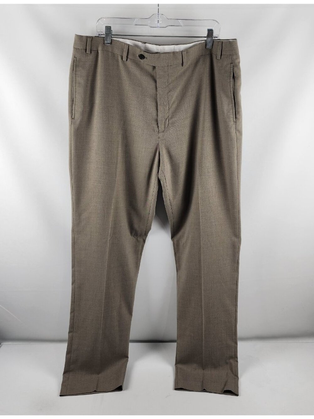 Lauren Ralph Lauren Dress Pants Mens 40x34 Tan Black Label Trousers